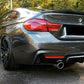 BMW 4 SERIES F36 M4 V STYLE REAR TRUNK BOOT SPOILER LIP LOOK 100% OEM QUALITY