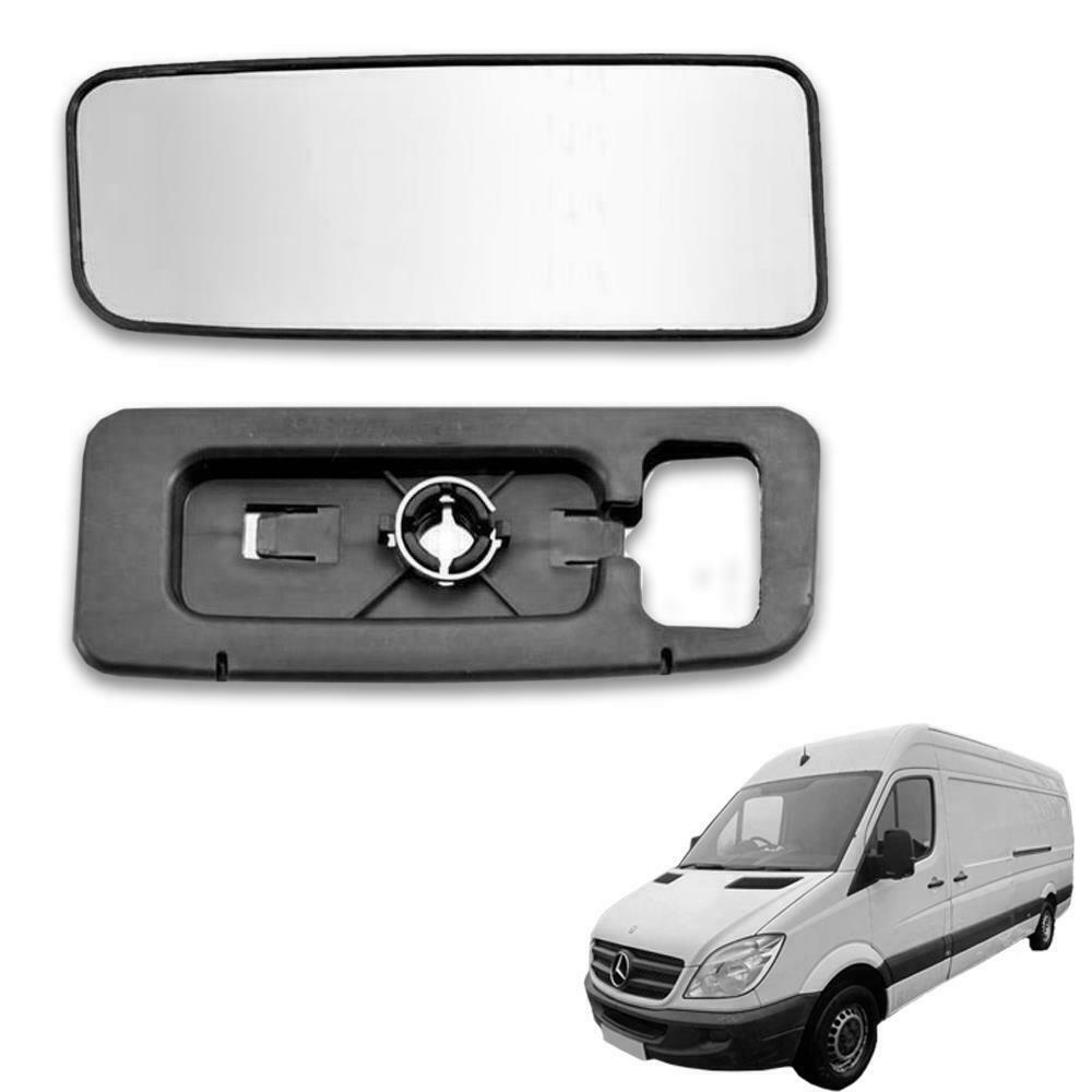 Left hand side NS wing door bottom mirror glass for Mercedes Sprinter 06-18