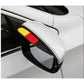 Car Rear View Wing Mirror Sun Shade Shield Rain Board Eyebrow Guard Germany Flag