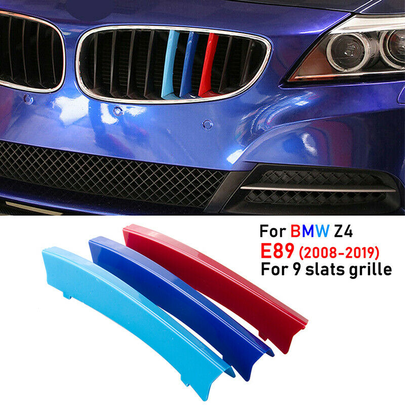 For BMW Z4 E89 2009-2017 Car Grille Cover Trim Kidney Grille Clips Decors HIQ