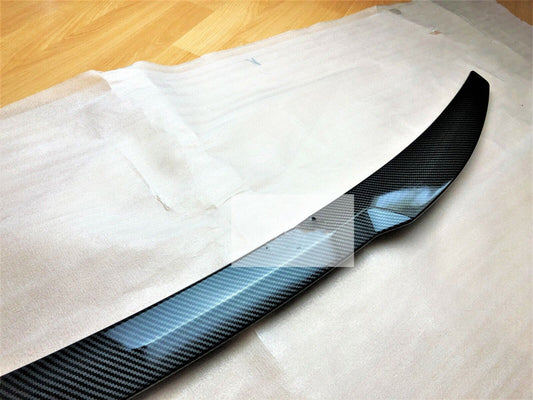 Audi RS3 Look A3 S3 RS3 8V Saloon Carbon Fibre M4 Style Boot Spoiler 2013 to 2020