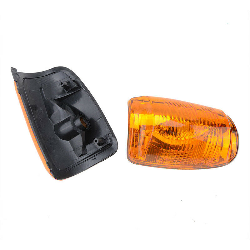 2pc Side Mirror Turn Signal Light Lens For 15-22 Ford Transit 150 250 350 Cargo
