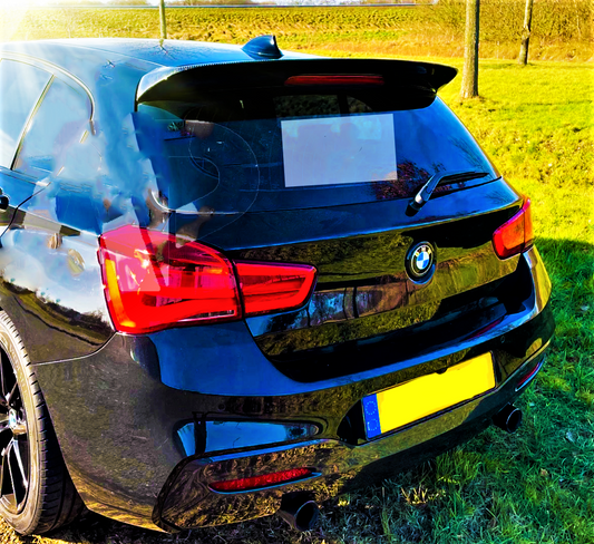 BMW M Sport 1 Series LCI F20 F21 M135i M140i Carbon Fibre Boot Spoiler 2015-2019