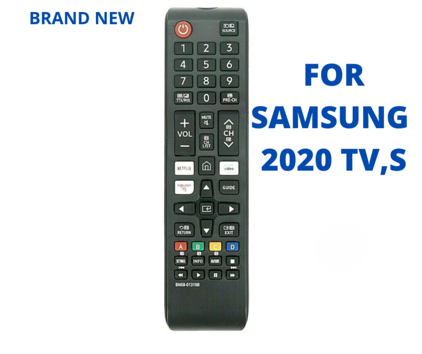 BN59-01315B Replacement For Samsung 4K UHD QLED Smart TV Remote Control