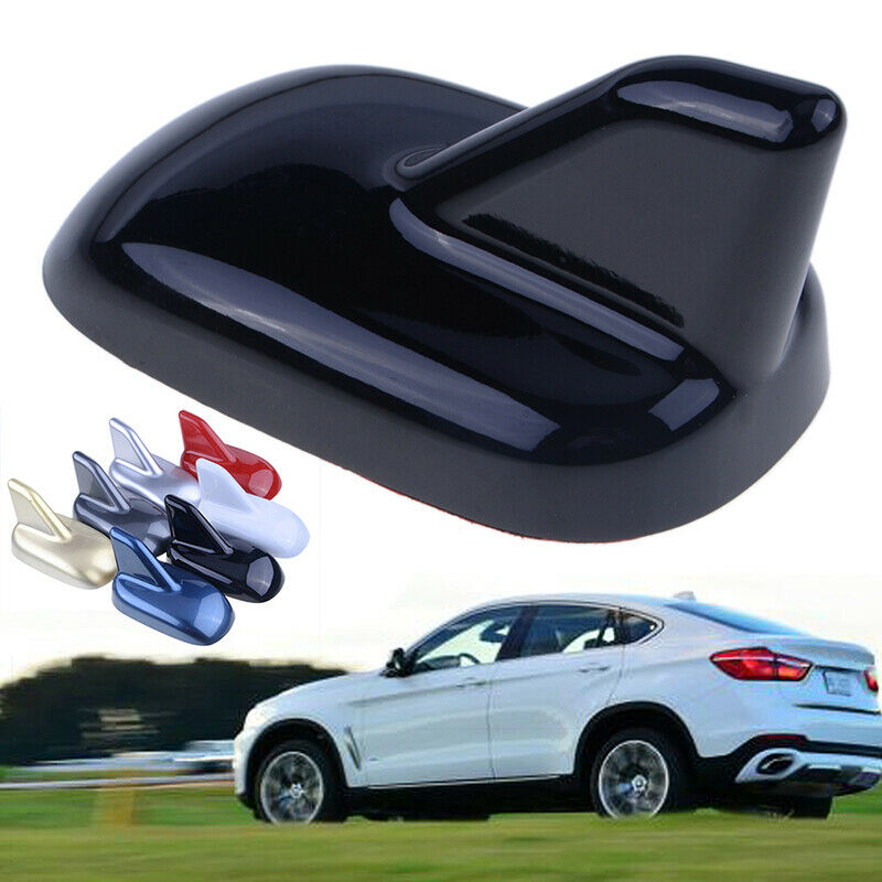 1*Black Shark Fin Aerial Roof AM FM Car Antenna Fit For Honda Fit CAR ABS Decor