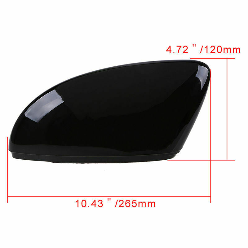 Left Side For VW Scirocco CC Beetle 5C Eos Passat Door Side Wing Mirror Cover