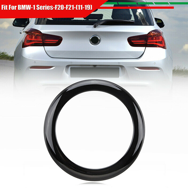 Gloss Black Rear Badge Boot Ring Surround For BMW 1 Series F20 F21 M135i M140i