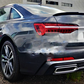 Audi RS6 Look A6 S6 RS6 C8 Saloon Carbon Fibre M4 Style Boot Lip Spoiler 2018 plus