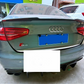 Audi RS4 Look A4 S4 RS4 B8 Gloss Black M4 Style Boot Lip Spoiler 2012-2016