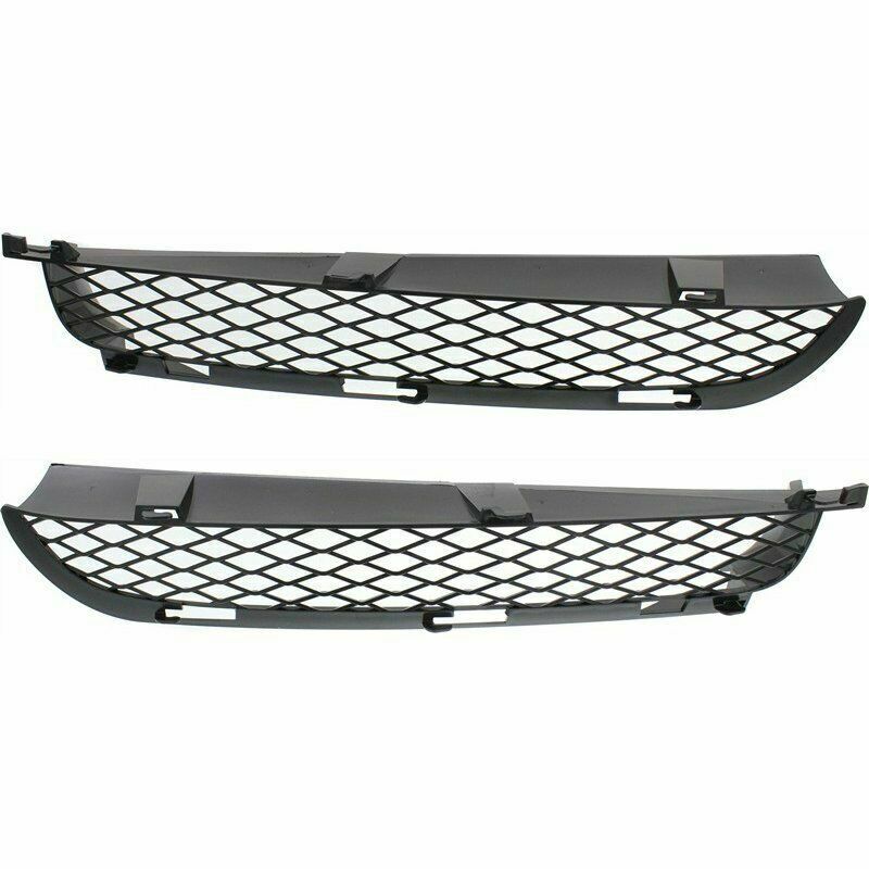 Pair For BMW X5 E53 2003-2006 Facelift Front Body Upper Bumper Mesh Grille Grill