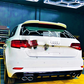 Audi S3 RS3 Look A3 8V Sportback 5 Door Gloss Black Roof Spoiler 2013 to 2020