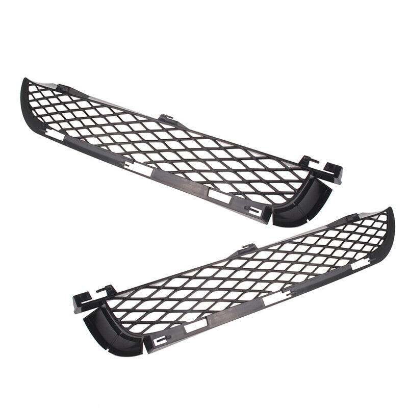 Pair For BMW X5 E53 2003-2006 Facelift Front Body Upper Bumper Mesh Grille Grill