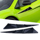 Car Door Hood Stickers Black JDM Side Air Intake Flow Vent Cover Universal UK AH