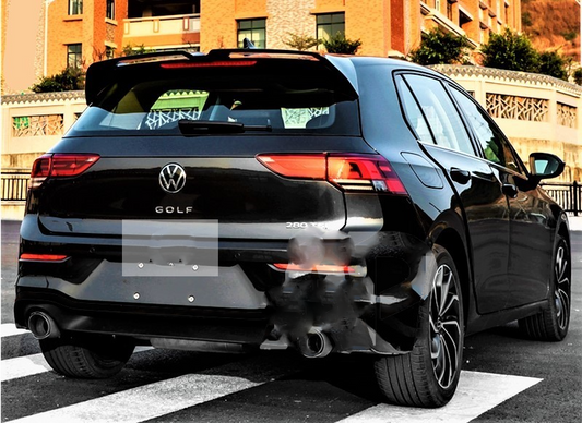 VW Polo MK6 AW GTI R Gloss Black Boot Spoiler 2018+