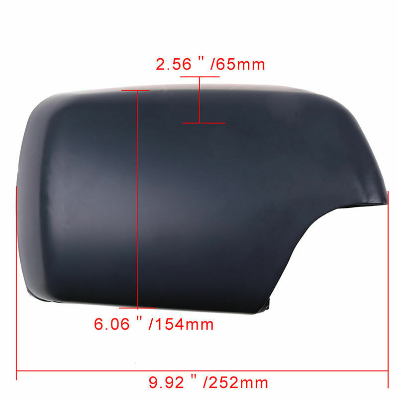 For BMW E53 X5 2000-2006 Wing Door Mirror Cover Casing With LED Hole Left Side