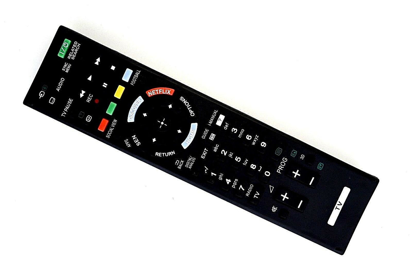 For Sony Bravia RM-YD102 RM-ED058 RMED058 Netflix 3D TV Remote Control