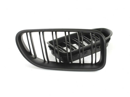 BMW F12 F13 F06 & M6 2dr & GC matte black kidney grille grilles double spoke