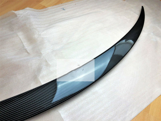 Mercedes C Class C63S AMG Style W205 Carbon Fibre Rear Lip Spoiler 2014 2021