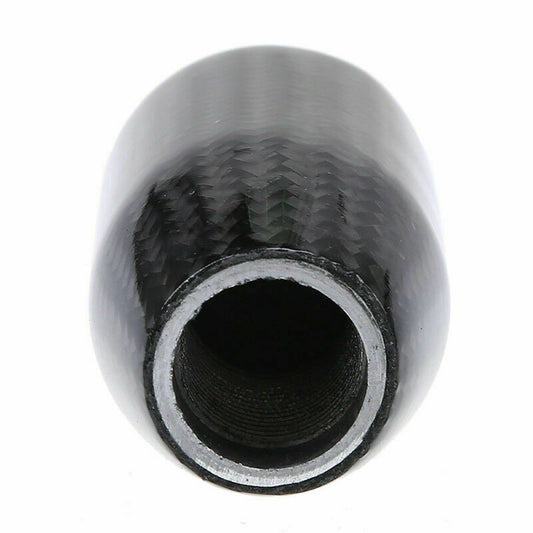 Real Carbon Fiber Gear Stick Shift Knob Shifter Manual Transmission Universal