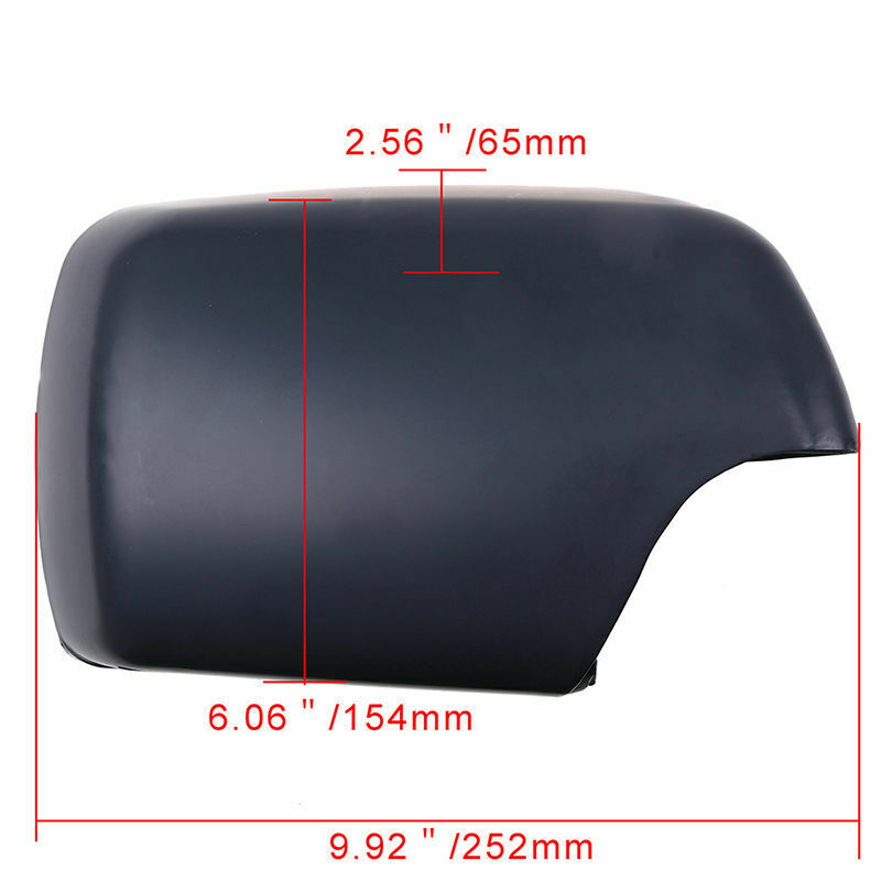 For BMW E53 X5 2000-2006 Wing Door Mirror Cover Casing With LED Hole Right Side