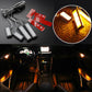 4pcs Car Door Bowl Handle LED Ambient Atmosphere Light Interior Accessory