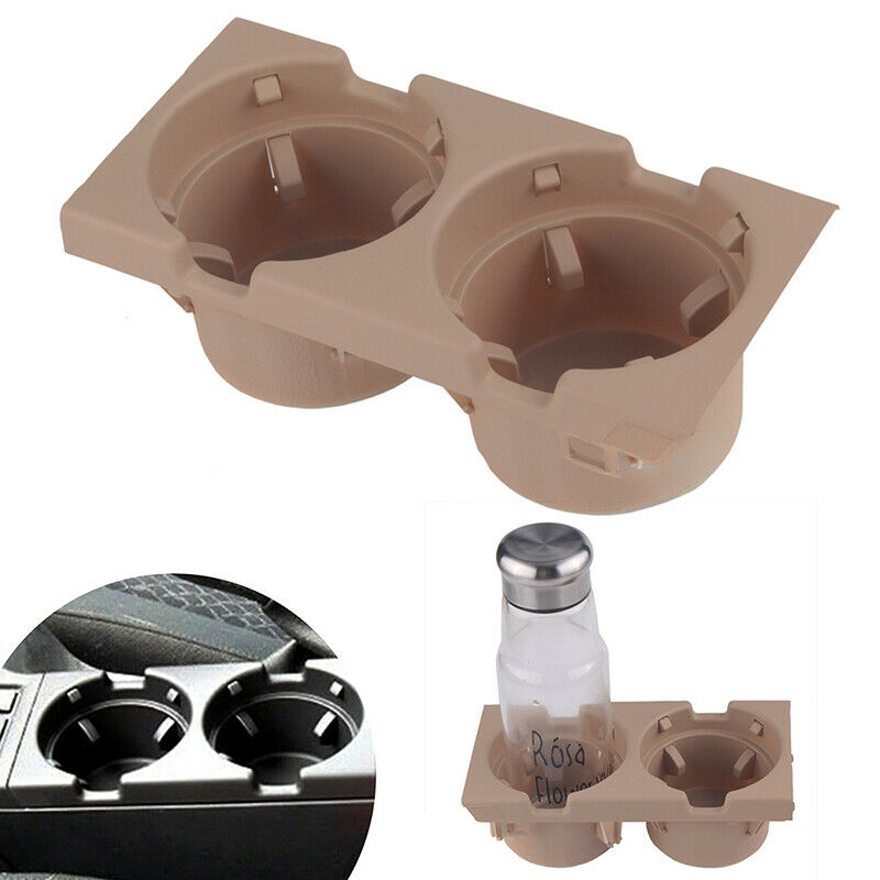 BEIGE FRONT CENTER CONSOLE CUP/DRINKS HOLDER FOR BMW E46 3 SERIES 51168217953