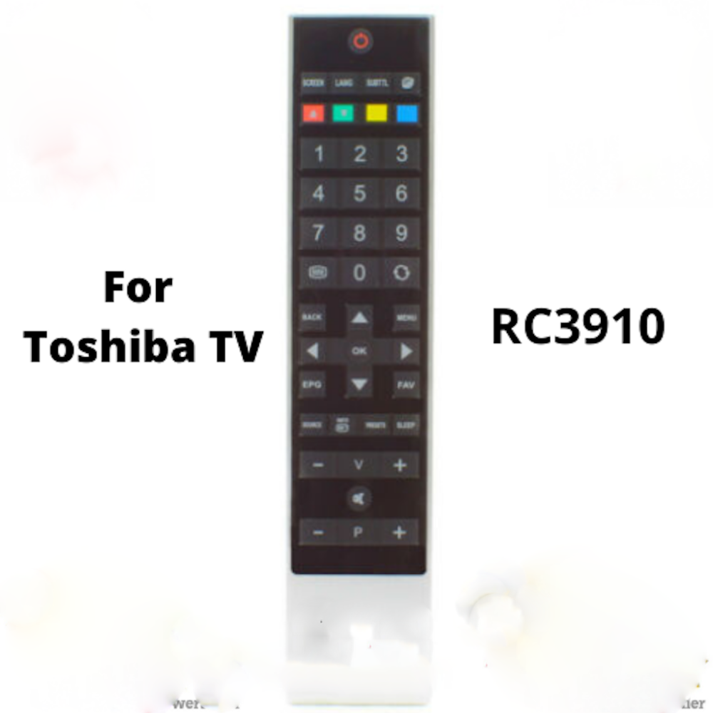 Design RC3910 / RC-3910 Remote Control for Toshiba TV 32BV500B