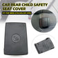 Black Rear Child Seat Anchor Cover For BMW 1/3 Series X1 E84/E87/E90/F30/F35