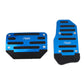 2PCS Blue Non-Slip Automatic Gas Brake Foot Pedal Pad Cover Car Accessories