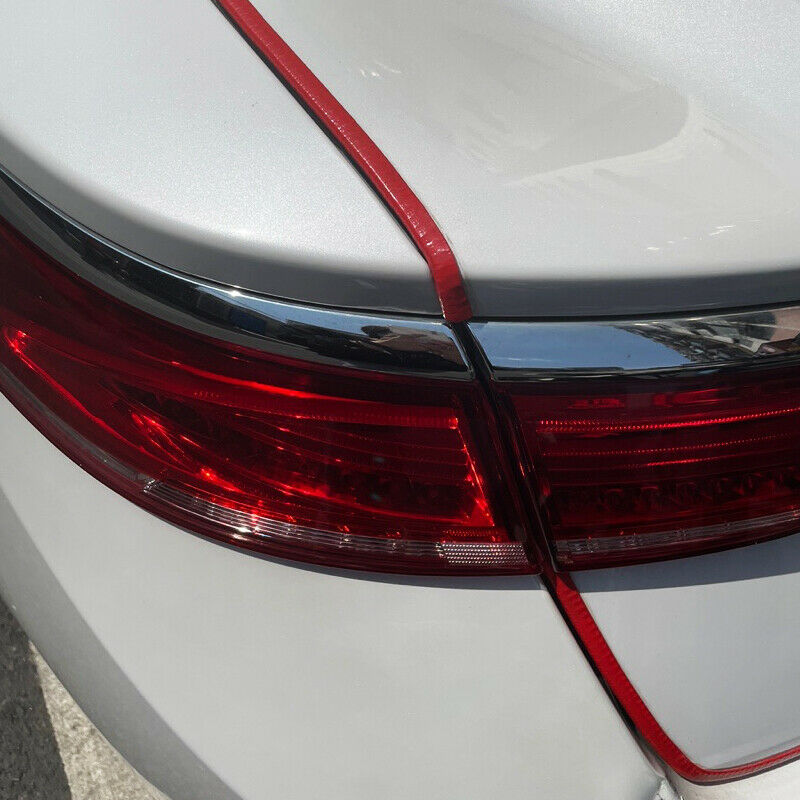 1*4.5m Red U-shape Car Door Rear Window Edge Protection Strip Seal Slap-up