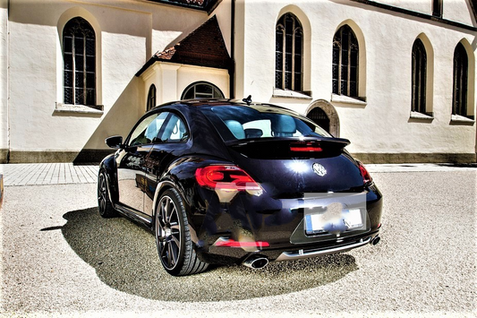 VW Beetle A5 Gloss Black Rear Boot Spoiler 2013-18