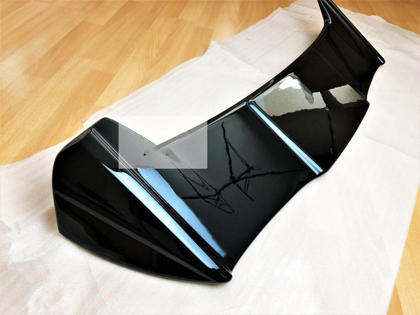 VW Polo MK5 6R 6C GTI R Batman Style Gloss Black Boot Spoiler 2009-17