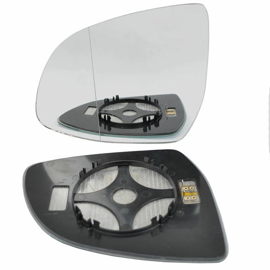 Left passenger side Wide Angle wing mirror glass for BMW X3 F25 2014-17 heated