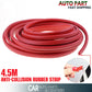 UK 4.5m Car Door Boot Edge Protectors Strip Trim U-shape Guard Seal Rubber Red