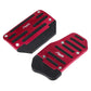 Red Non-Slip Automatic Gas Brake Foot Pedal Pad Cover Car Accessories UK AE1