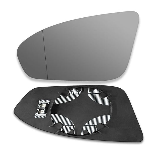 Left side mirror glass for BMW M6, M6 Gran Coupe 2012-2018 wide angle heated