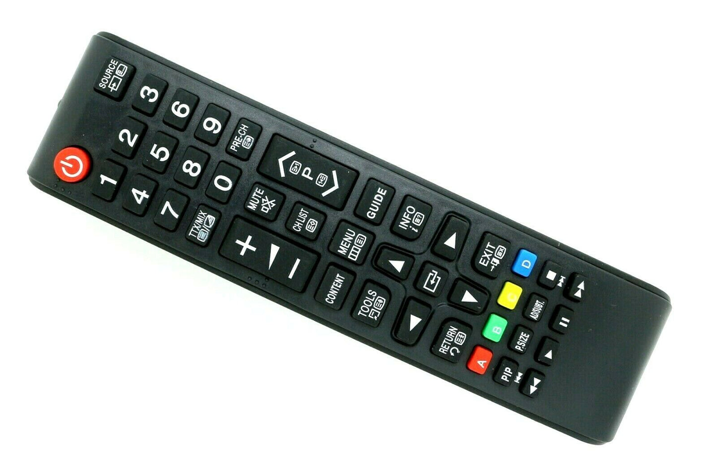 Replacement Remote Control For Samsung Tv Model UE40D5003BWXXN / 40D5003BW