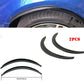 Pair Car Wheel Eyebrow Arch Facelift Trim Lips Protector Wheels 25cm Universal h