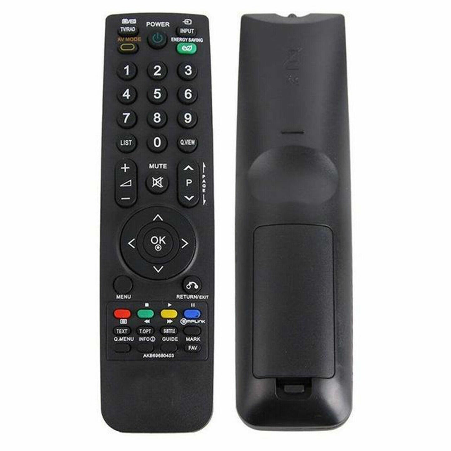 UK Replacement Remote Control For LG LCD TV AKB69680403