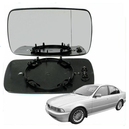 Right side aspheic Blue mirror glass for BMW 3 series 98-05 saloon estate Heated