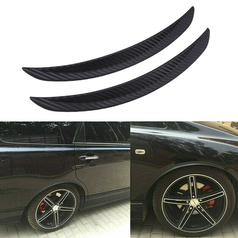 Pair Car Wheel Eyebrow Arch Facelift Trim Lips Protector Wheels 25cm Universal h