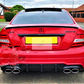 Mercedes C Class Coupe C63 AMG Style W204 Gloss Black Lip Spoiler 2011-15