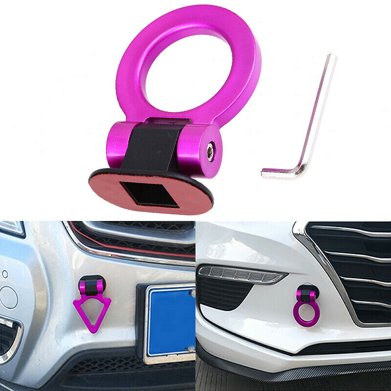 Hook Ring Eye Towing Tow Car Trailer Sticker Arrow Rear Bumper Decor Front 2022H