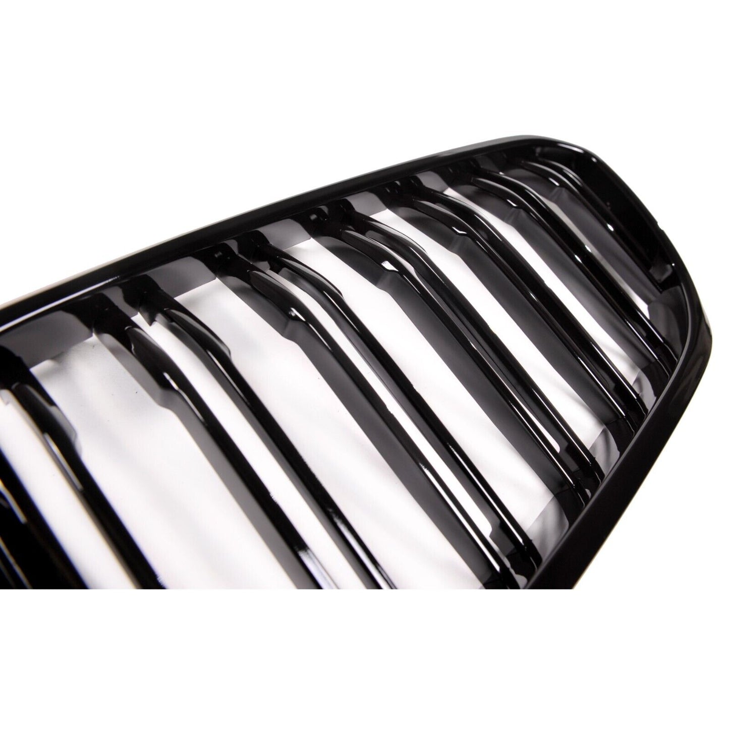 BMW G30 G31 TWIN SLAT GLOSS BLACK FRONT KIDNEY GRILLES GRILLE GRILLS UK