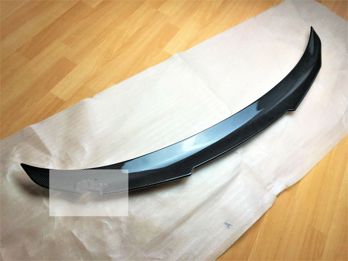 BMW M Sport 3 Series E90 Carbon Fibre High Kick PSM Ducktail Spoiler 2004-2012