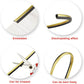 10x Car Accessories Gold Air Conditioner Air Outlet Decoration Strip Cover