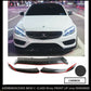 MERCEDES C CLASS W205 SPORT LOOK FRONT SPLITTER LIP CARBON LOOK 2019+ OEM FIT