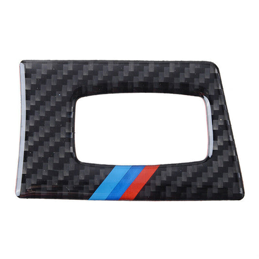 For BMW 3 Series E90 E92 E93 2005-2012 Carbon Fiber Keyhole Strips Cover Trim ee