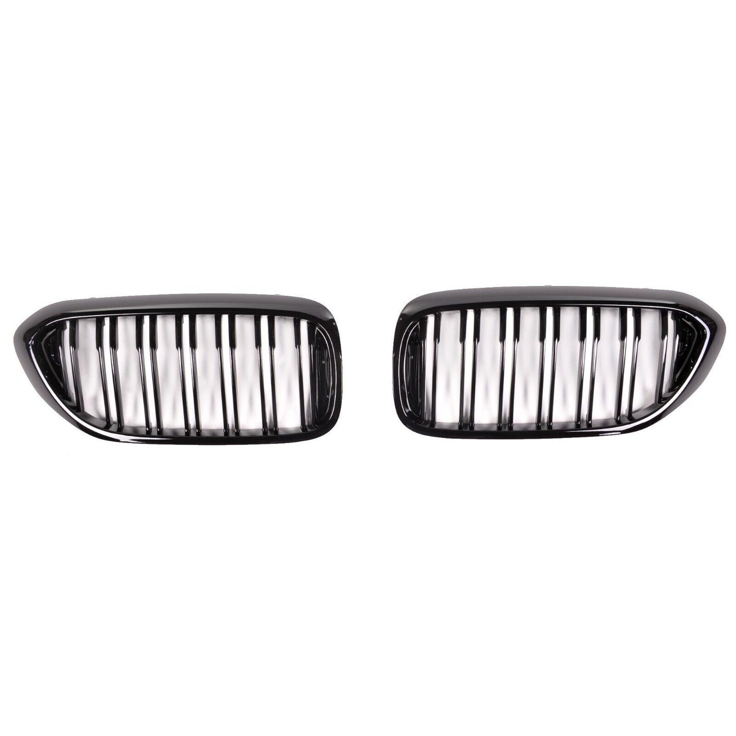 BMW G30 G31 TWIN SLAT GLOSS BLACK FRONT KIDNEY GRILLES GRILLE GRILLS UK