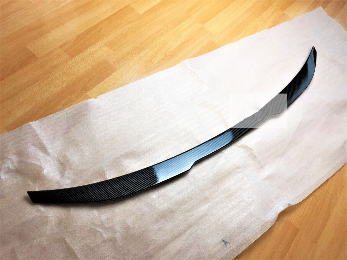 BMW M Sport 4 Series M4 G22 G82 Carbon Fibre M4 Style Boot Lip Spoiler 2020 plus